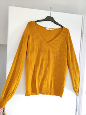 Pull moutarde JustFab – Taille S (taille grand, convient à M)