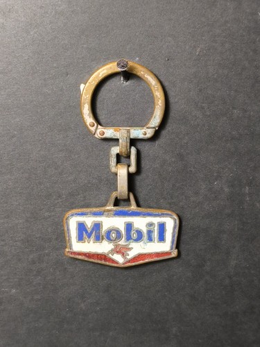 Porte clé ancien - porte, Émaillée
