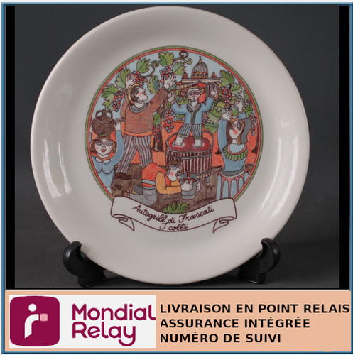 Assiette céramique - en,