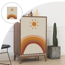 Rideau armoire de cuisine non