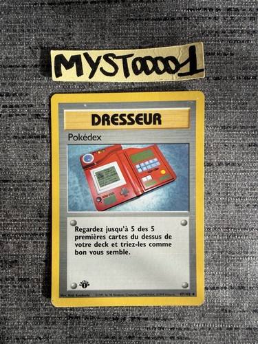 Carte pokemon pokédex 102 - pokédex, 87/102