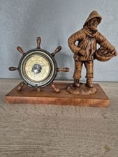 ancien baromètre Bois Et