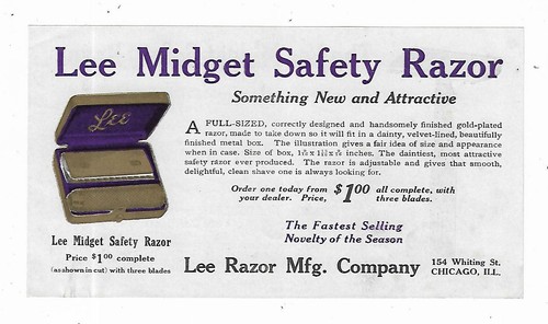 Old advertising lee midget - old,