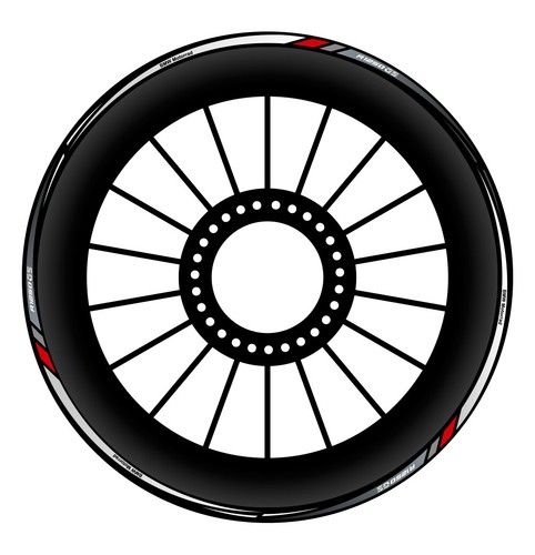 Kit autocollants jantes bmw - kit,