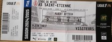 FOOTBALL BILLET TICKET STADE REIMS-SAINT-ETIENNE ASSE FRANCE L1 10.05.2025