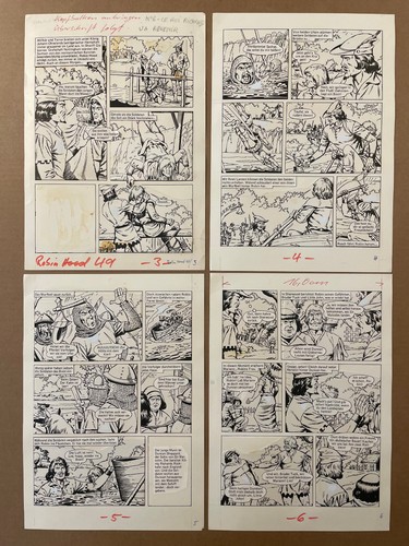Robin des bois 4 planches - des, :