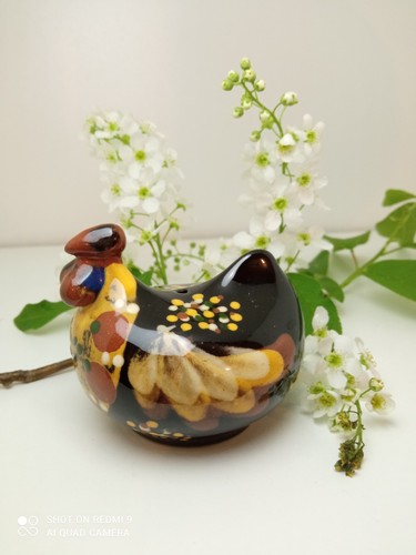 Figurine décorative coq - , en