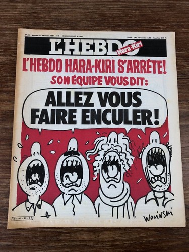 Revue hebdo hara kiri - hara, nr