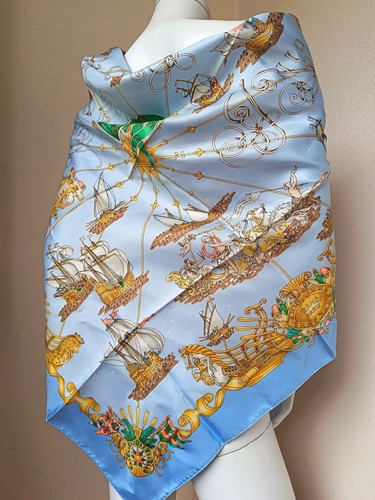 Carré hermès voiles de - hermès, 90