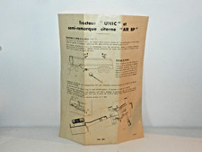 Dinky Toys  FR 887 Notice