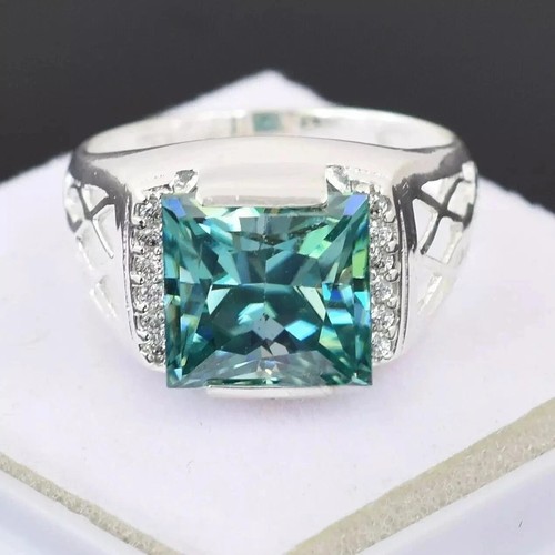 Bleu traitée bague - traitée,