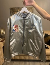 NBA x 3.Paradis Silver Jacket – Rare Paris Edition