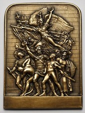 Plaque, Médaille par Henri