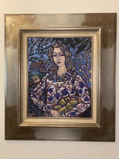 MARTINERY  Toile 6F 41x33 Cadre D Art  Fauvisme