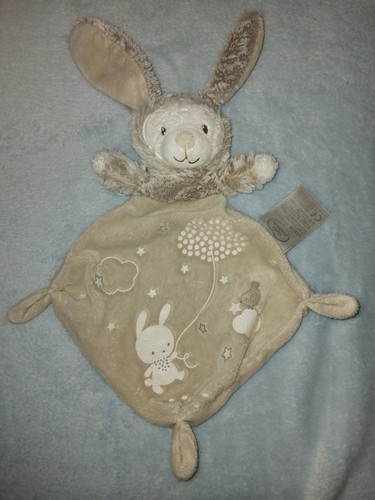 Doudou ours deguisé lapin - ours, en