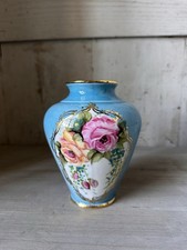 Vase Porcelaine Peint Main