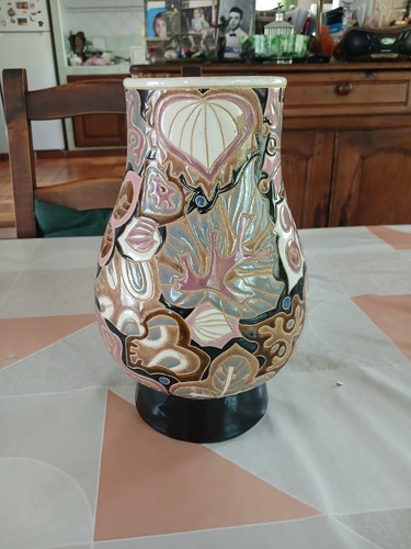 Années vase faience - 40,