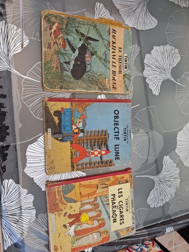 Lot tintin ancienne - 3, bd