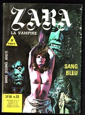 ZARA LA VAMPIRE n°33 # SANG BLEU # 1978 ELVIFRANCE
