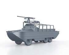 US WWII - DUKW 353 GMC AMPHIBIOUS TRUCK - 1/56 1/72 1/87 1/100 3D PRINTED