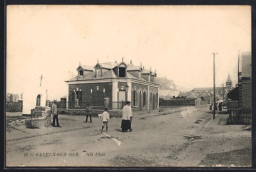Cpa cayeux sur mer - cpa, cayeux-sur-mer,