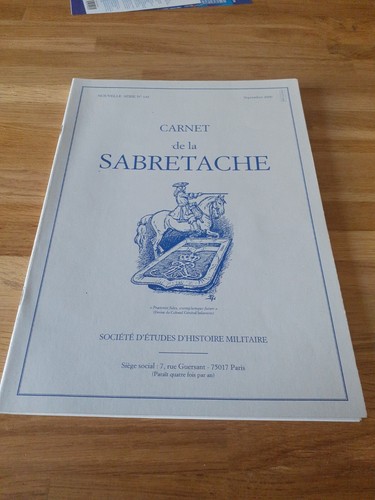 Carnet sabretache - carnet, la