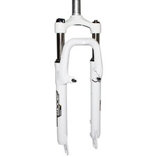 FOURCHE VTT 26 " ZOOM 386MLO A RESSORT BLANC REGLABLE-BLOCABLE DEB. 60MM PIVOT