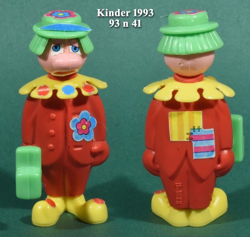 Kinder 1993 clown - kinder, 1993,