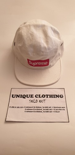 Supreme napped canvas camp cap - supreme,