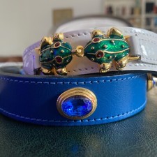 Collier pour chien luxe en cuir Hartman & Rose