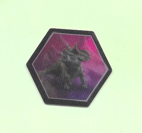 Carte lenticulaire jurassic - carte,