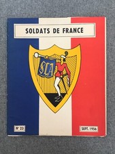 SOLDATS DE FRANCE, N°23, Sept.1956, désert du Sahara, photos guerre d'Algérie