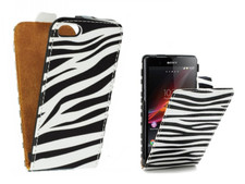 Housse Etui (SLIM CUIR ZEBRE)