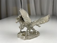 Figurine en étain Pégase /