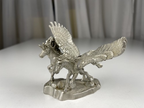 Figurine étain pégase - en,
