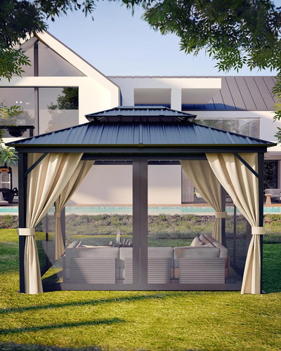 10x14 hardtop gazebo - hardtop,