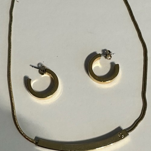 Ralph lauren gold necklace and - necklace,