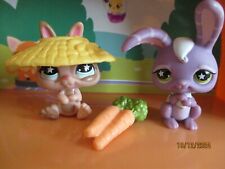 Petshop Duo : Lapin Nain #827 + Lapin de Garenne # 828 + Accessoires