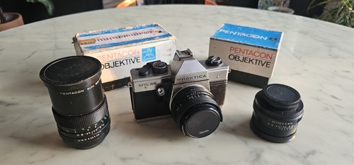 Appareil photo reflex praktica - photo,