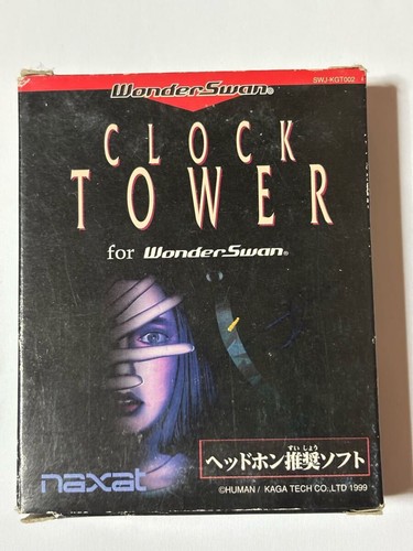 Clock tower wonderswan box - clock,