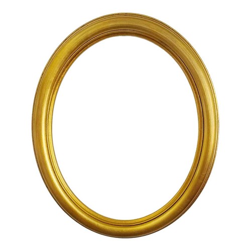 Cadre artisanal ovale bois - cadre,