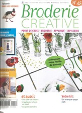 BRODERIE CREATIVE N°45 DANS LES ROSEAUX / LE JAPON / FENETRES SUR COUR / VITRAIL