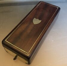 Coffret Nécessaire de Toilette Officier Cavalerie Premier Empire Acajou