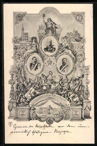 Carte postale kaiser wilhelm - kaiser,
