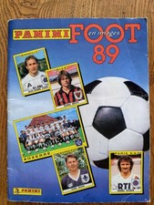 Album Panini FOOT 89 Incomplet  Stickers Images Championnat France 1989