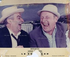 *Louis de Funès Bourvil Le corniaud Gérard Oury Photo cartoline vintage