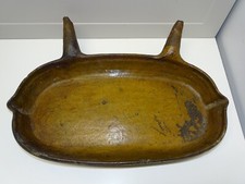 -ANCIEN PLAT TERRE CUITE LECHE