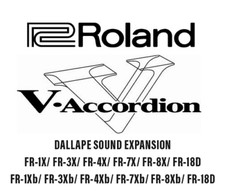 Roland FR-7X/ Roland FR-3X /FR-1X /FR-8X / Accordion Accordeon DALLAPE EXTENSION
