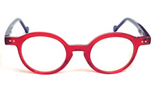 LUNETTES ANNE ET VALENTIN KIDS MELVIL 20B11 EYEWEAR BLUE RED EYEGLASSES FRANCE