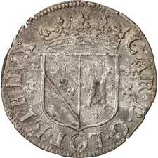 Monnaie, France, LORRAINE, Charles IV, Gros, Nancy, TTB+, Billon, Flon:59